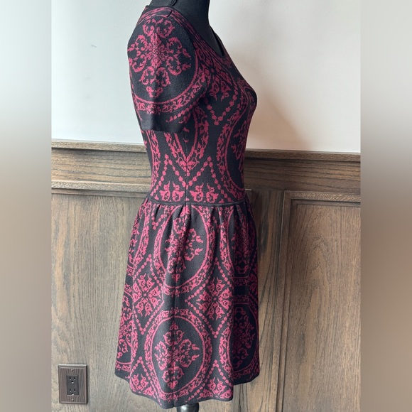 Romeo & Juliet Couture Intarsia Knit Mini Dress small - Picture 4 of 6